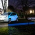 Nissan glow-in-the-dark LEAF features sunlight absorbing car paint